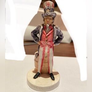 Sebastian Miniature Uncle Sam hand cast & painted Americana 4.25”‎ tall Vintage